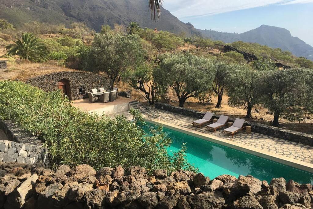 Luxury Villa In Nature With Swimming Pool Tenerife, Santiago Del Teide, With Sea And Mountain Views El Retamar Exterior foto